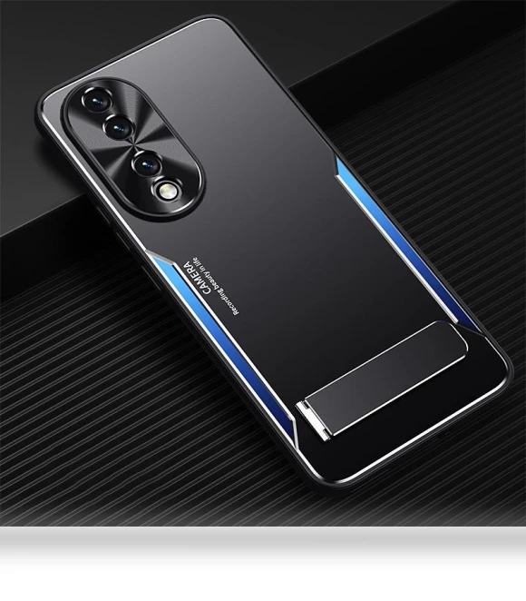 TPU+Aluminium Alloy Phone Case with Kickstand — Smartwatch Protectors, Smartwatch 2025