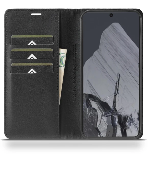 Wallet Case Carbon Fiber Texture Leather Flip Phone Cover — Flip Cases, Smartwatch 2025