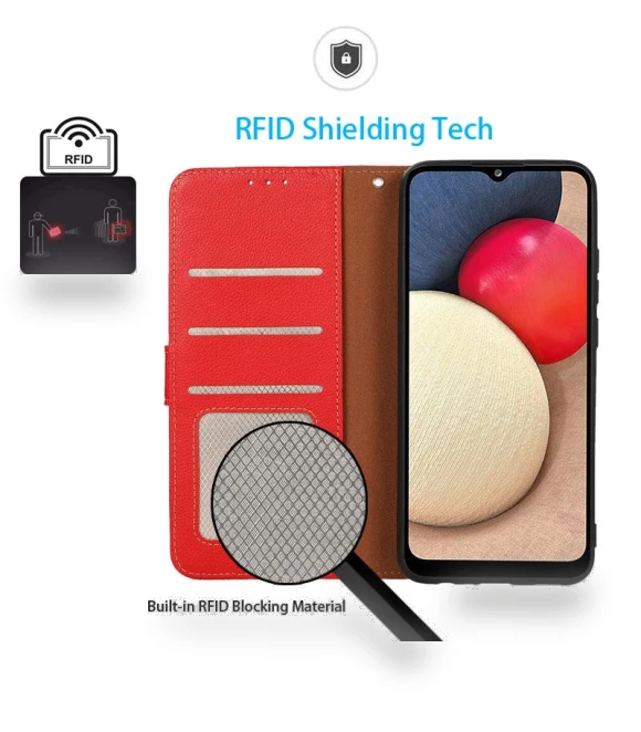 Anti-fall Phone Case with Stand and Wallet — Phone Accessories, KHAZNEH
