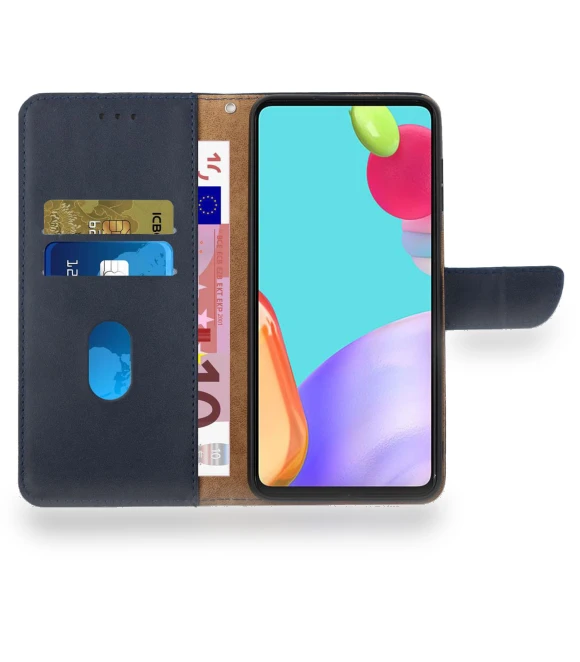 Anti-fall Shockproof Nappa Texture Wallet Case with Stand — Basic Cases, Smartwatch 2025