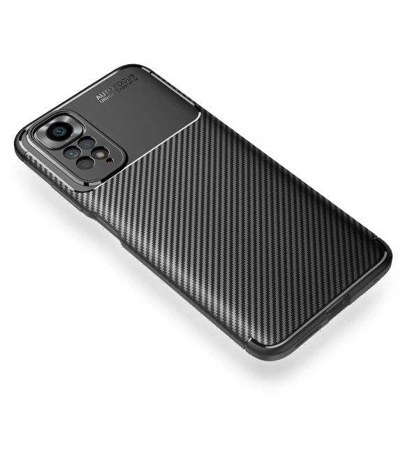 Carbon Fiber Texture Design Soft TPU Phone Cover — Basic Cases, Smartwatch 2025