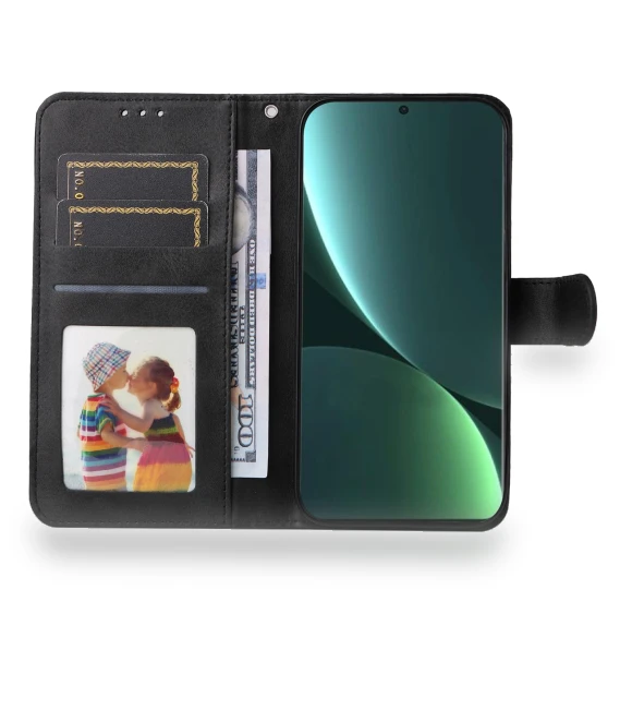 Classic Calf Texture Phone Case with Stand — Phone Accessories, Smartwatch 2025