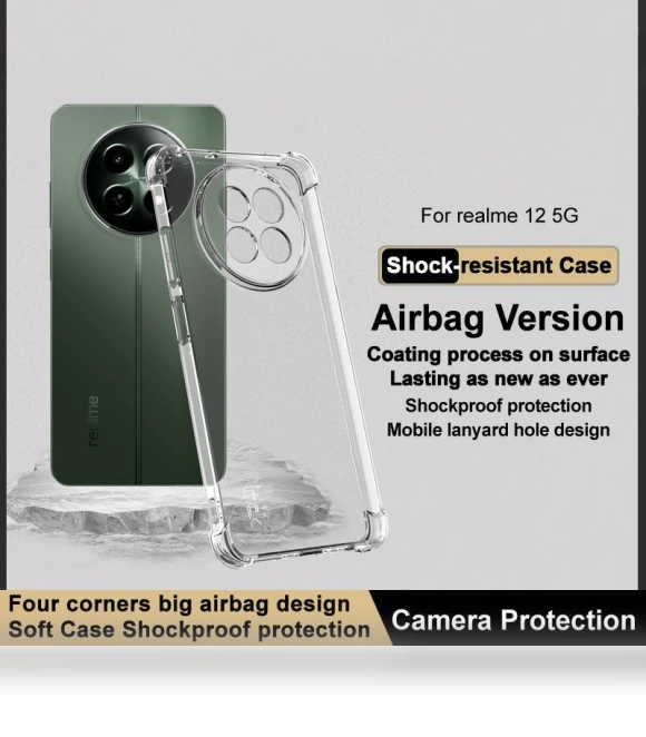 Drop-Proof Air Bag TPU Clear Cell Phone Case — Screen Protectors, Smartwatch 2025