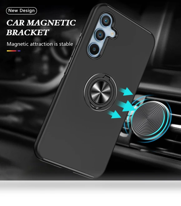 Drop-proof Cover with Rotary Ring Kickstand — Phone Accessories, Smartwatch 2025