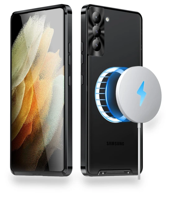 Drop-proof Matte Phone Case with Magnetic Absorption — Basic Cases, Smartwatch 2025