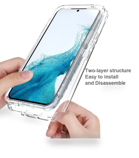 Gradient Color PC TPU Case with PET Screen Protector — Screen Protectors, Smartwatch 2025
