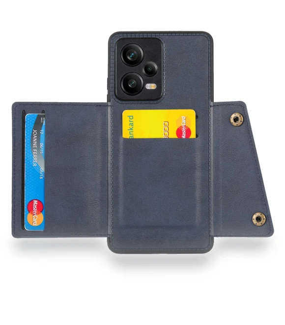 Kickstand Dual Button Card Holder Phone Cover — Phone Accessories, Smartwatch 2025