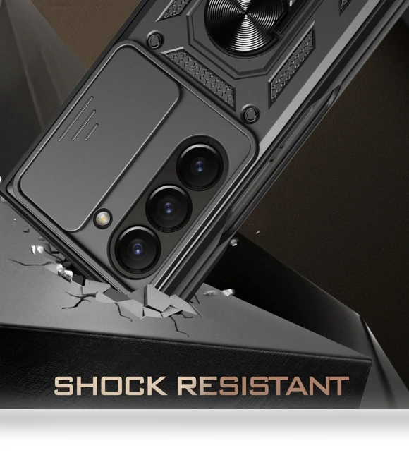 Kickstand Phone Cover with Slide Lens Protector — Phone Accessories, Smartwatch 2025