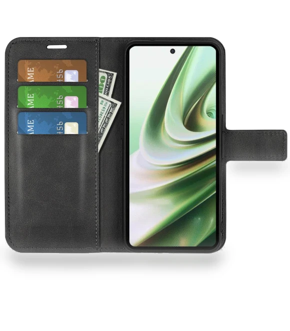 Leather Calf Texture Stand Wallet Phone Case — Phone Accessories, Smartwatch 2025