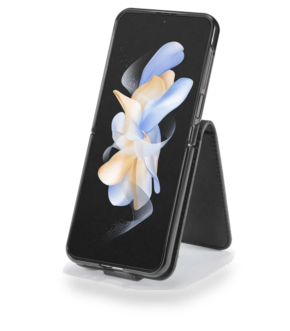 Leather+PC Calf Texture Stand Phone Cover — Screen Protectors, Smartwatch 2025