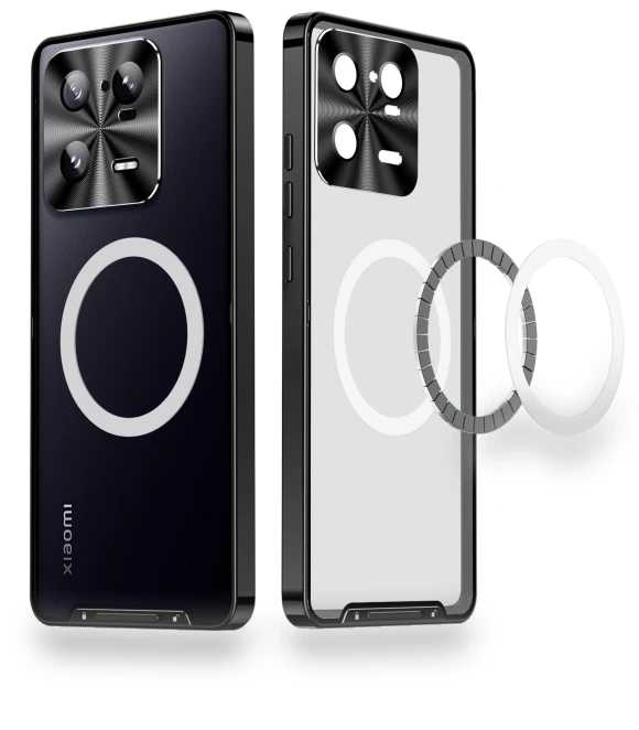 Magnetic Phone Case with Metal Edge and TPU Back — Screen Protectors, Smartwatch 2025