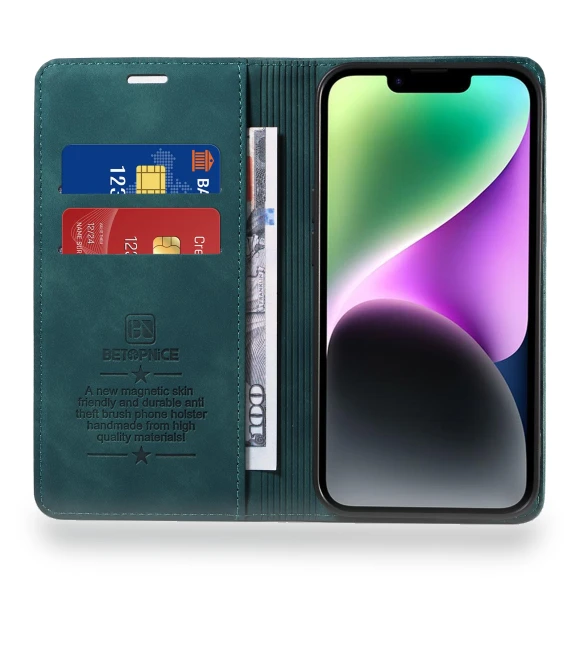 Phone Case RFID Blocking PU Leather Stand Cover Wallet — Smartwatch Protectors, Smartwatch 2025