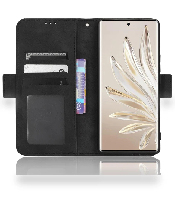 PU Leather Phone Shell with Multiple Card Slots and Stand — Flip Cases, Smartwatch 2025