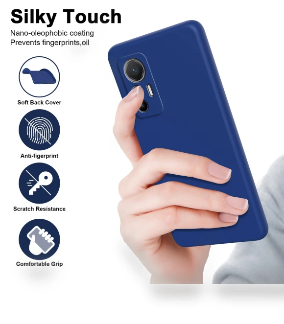 Rubberized TPU Phone Case with Fiber Lining — Basic Cases, Smartwatch 2025