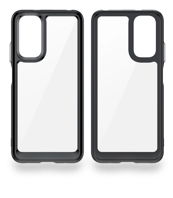 Shock Absorption TPU+Acrylic Hybrid Case — Phone Accessories, Smartwatch 2025