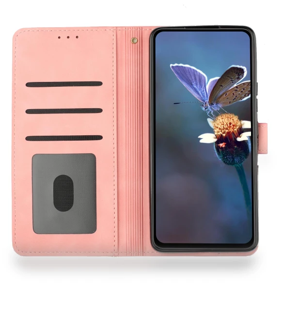 Slim-fit Phone Cover Stand with Imprinted Flower Pattern — Phone Accessories, Smartwatch 2025