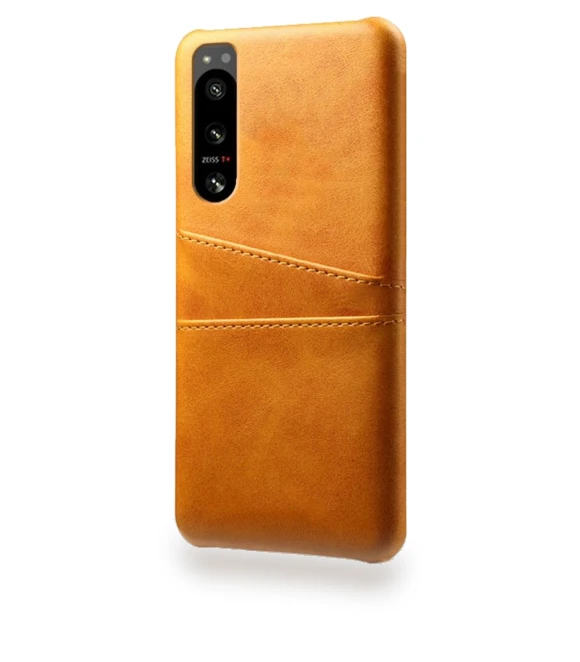 Slim PU Leather+PC Shockproof Phone Cover with Dual Card Slots — Cases, Smartwatch 2025