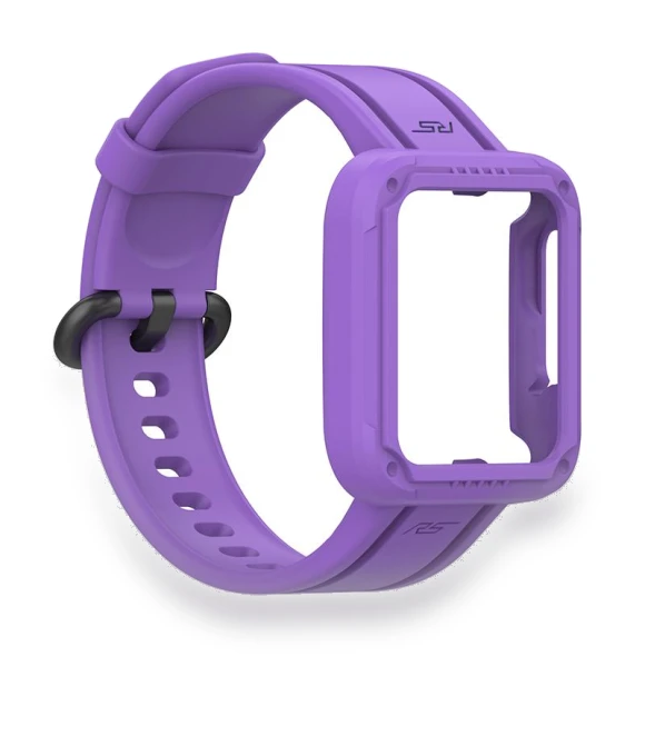 Soft Silicone Wrist Band with Watch Case — Fitness Bands, Smartwatch 2025