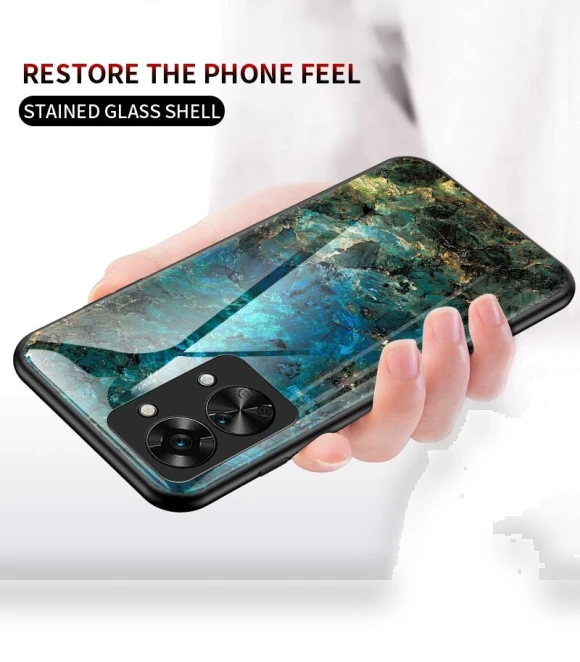 Tempered Glass+PC Back TPU Frame Hybrid Cover — Screen Protectors, Smartwatch 2025