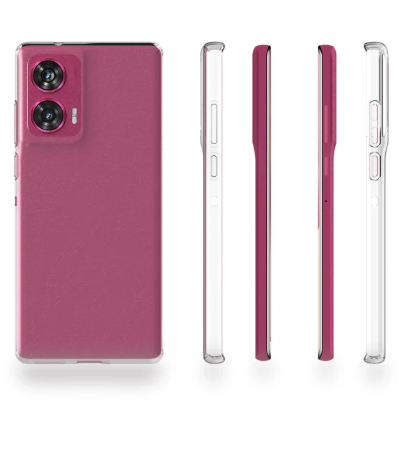 Ultra-Thin Clear TPU Back Cover with Large Camera Cutout — Basic Cases, Smartwatch 2025