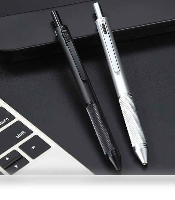 4-in-1 Mechanical Pencil with Gravity Sensor — Multifunction Pens, Aidufushi
