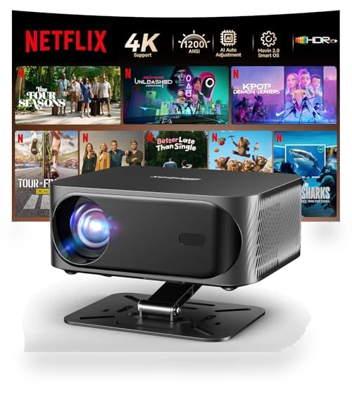 4K Outdoor Projector with WiFi and Bluetooth — Home Theater Projectors, iSinbox