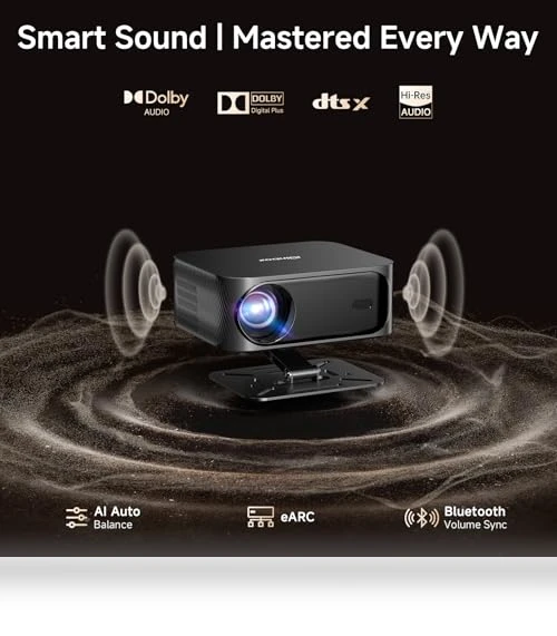 4K Outdoor Projector with WiFi and Bluetooth — Home Theater Projectors, iSinbox