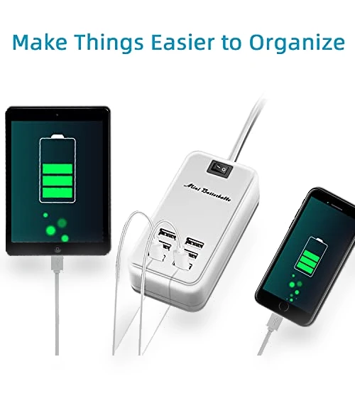 6 Ports USB Charger Hub — Chargers, Mini Butterballe