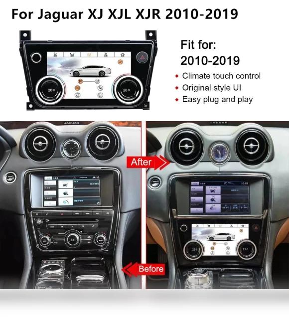 7-inch LCD Touch Screen Climate Control — Display Modules, FYUU-autoparts