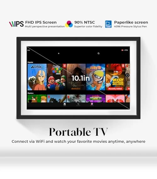 All-in-one Smart Display with Anti-Glare Touchscreen — Media Players, Changing