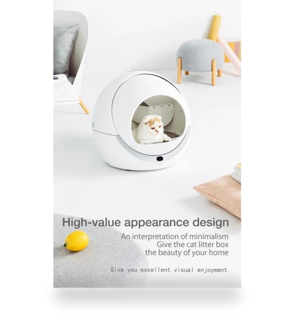 Automatic Self-Cleaning Cat Litter Box — Training Systems, Decor Dream