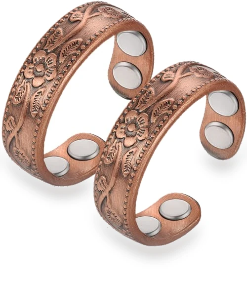 Copper Magnetic Ring — Statement, Vicmag