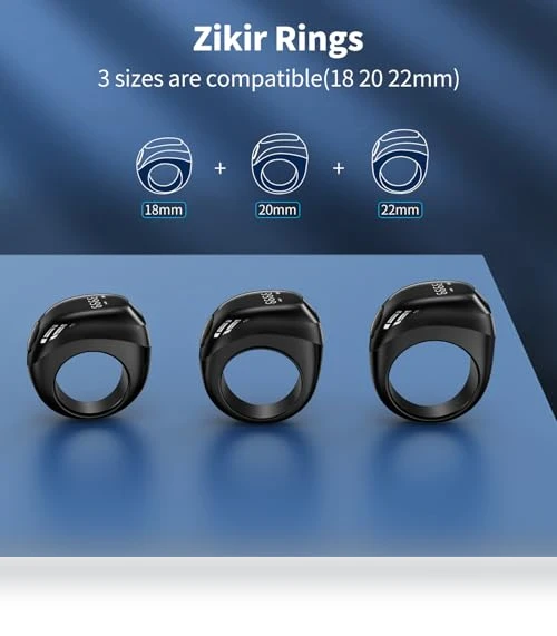 Digital Tasbeeh Counter Ring — Smart Rings, OUD Bukhoor