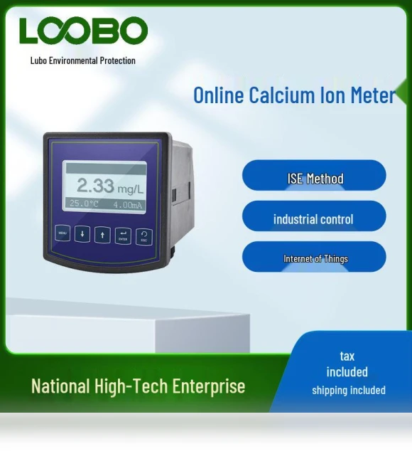 High-Precision Online Calcium Ion Sensor — Acceleration, Discount Domain