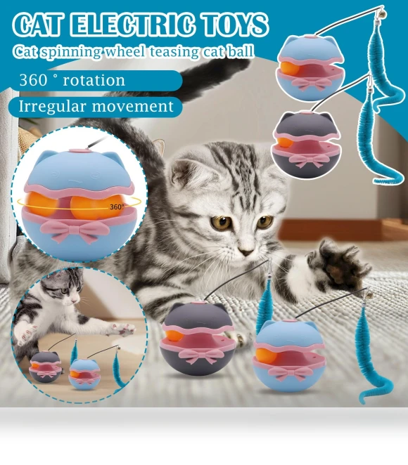 Interactive Cat Toy with Tail — Cat Playthings, Guan Erye