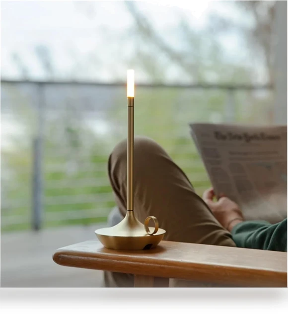 LED Metal Desk Lamp with Touch Switch and USB Charging — Study & Desk Lighting