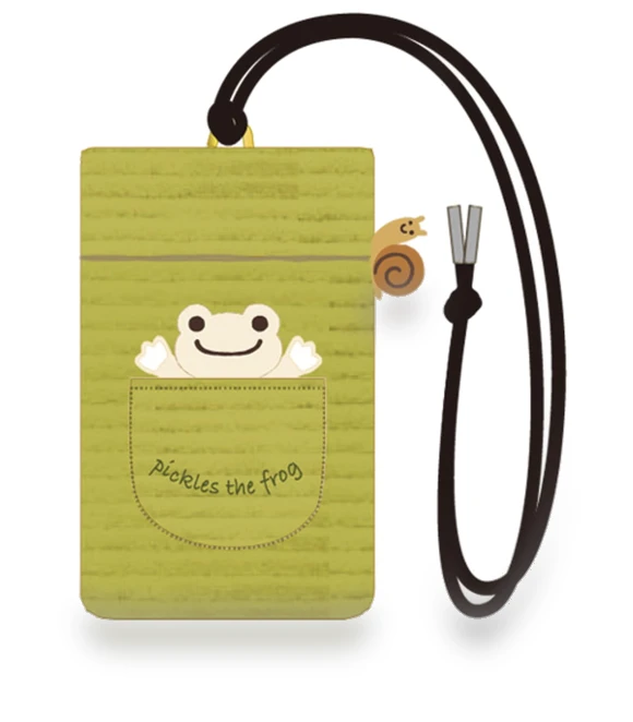 Pickles the Frog Corduroy Smartphone Sacoche — Phone Charms, Nakajima Corporation