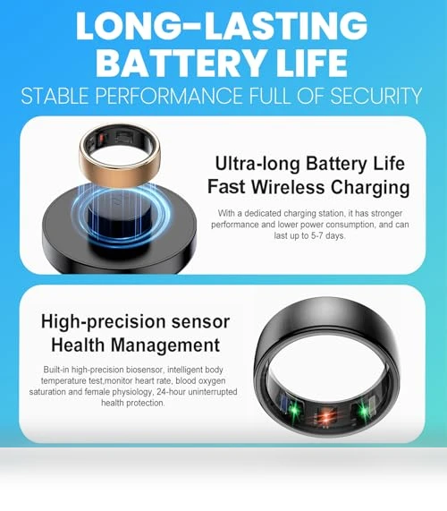 Smart Health Ring Sleep Health Tracker — Smart Rings, EOGBM
