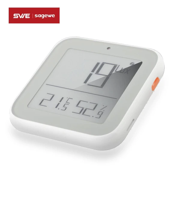 Smart Thermo-Hygrometer with E-Ink Display — Smart Home Security, Discount Domain