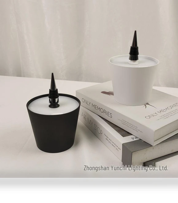 Touch Table Lamp in Wine Bottle Design with RGB Lighting — Lighting, TrendVibeCN
