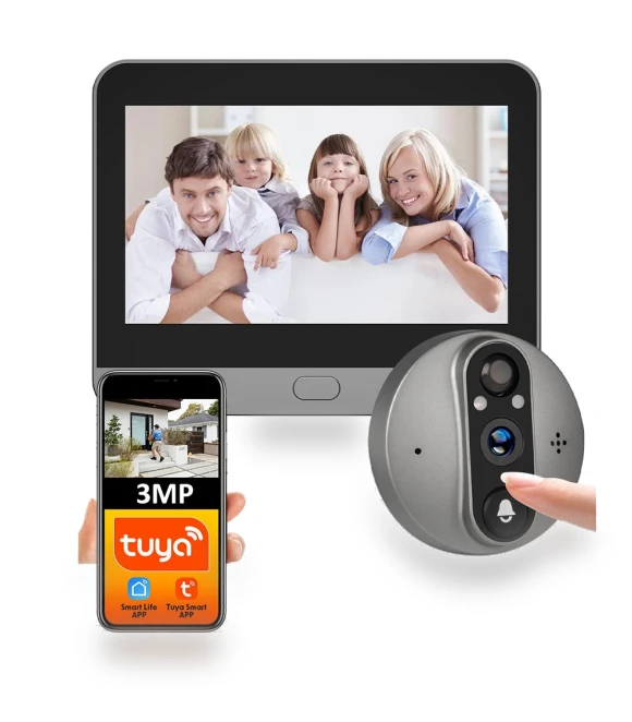 WiFi Doorbell Camera with Digital Viewer — Smart Home Security, MYWAYLIFE SECURITY TECHNOLOGY