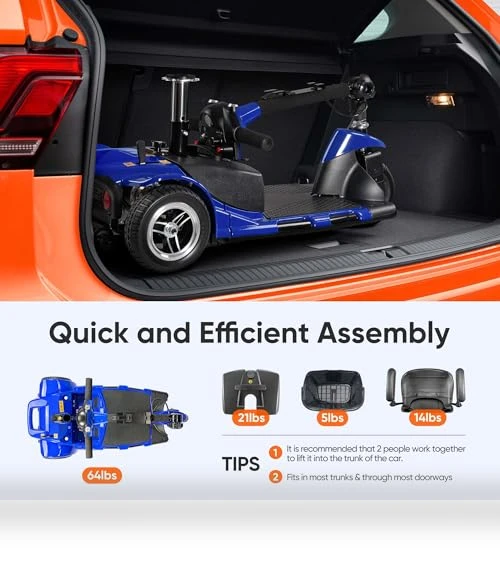 3 Wheel Mobility Scooter — Rolling Walkers, VERPAL