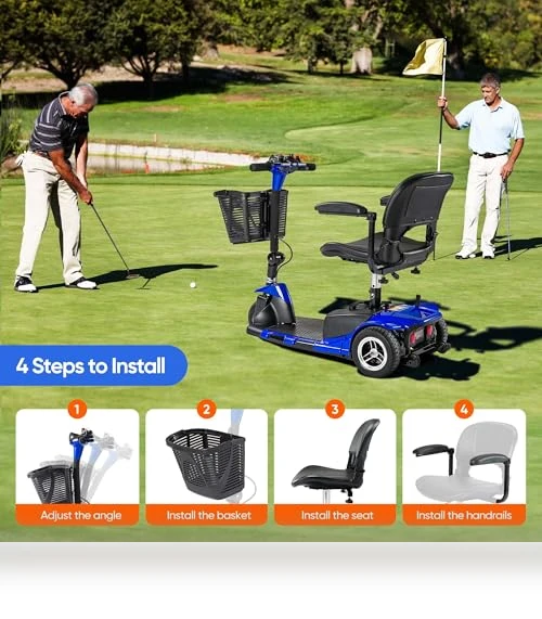 3 Wheel Mobility Scooter — Rolling Walkers, VERPAL