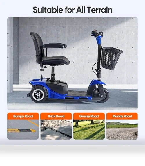 3 Wheel Mobility Scooter — Rolling Walkers, VERPAL