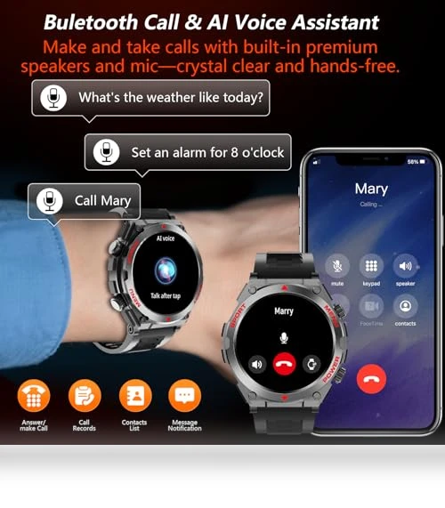 AI Smartwatch — Smartwatches, Bvlrksc