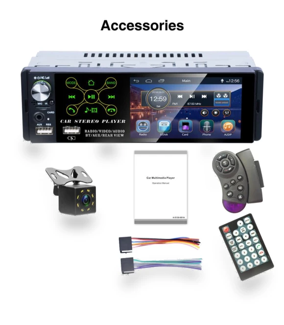 Car Stereo with Touch Screen — Car Installation Essentials, Tautoparts