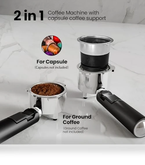 Espresso and Cappuccino Machine — Coffee & Espresso Combos, Electactic