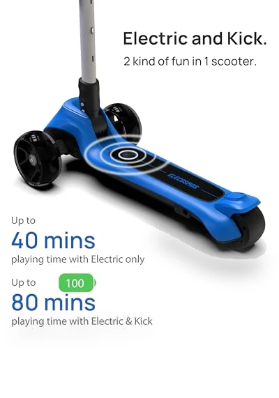 Light Up 3-Wheeled Scooter — Electric Vehicles, ELECOSMOS