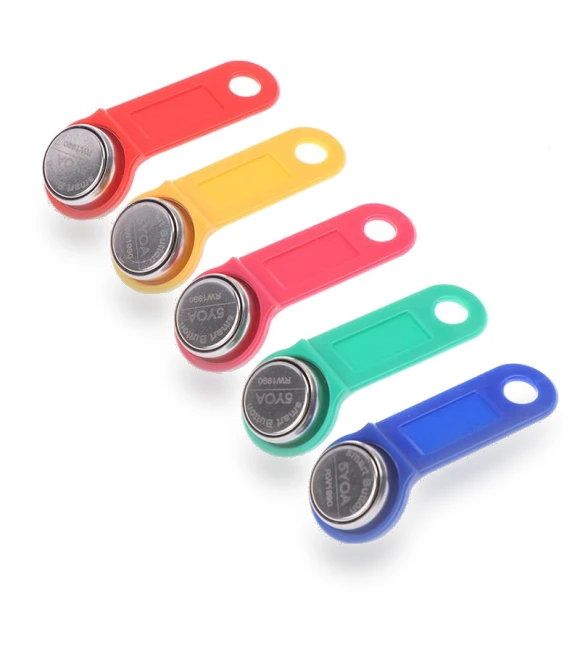Plastic Rewritable RFID Touch Memory Key — Keyrings & Keychains, LuckyDay3