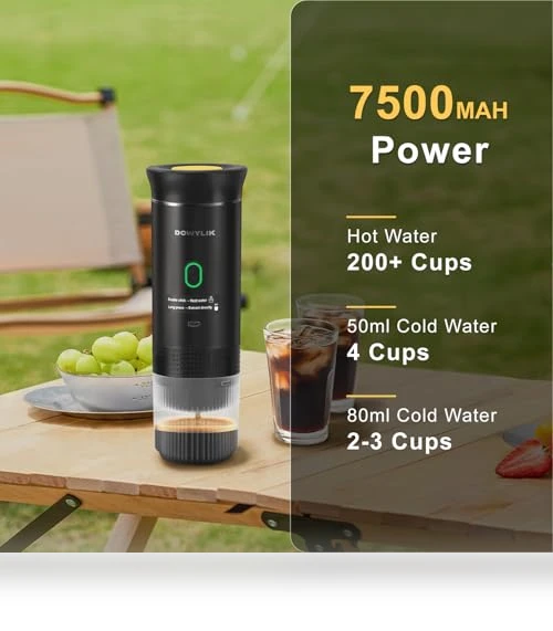 Portable Espresso Maker — Brewing Excellence, DOWYLIK